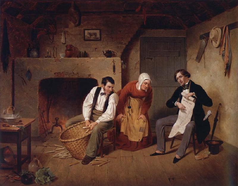 Francis William Edmonds The Speculator France oil painting art